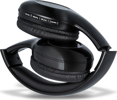 Forever Headset BHS-200 On Ear Headphones with 12 Operating Hours Black