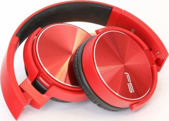 Platinet Freestyle FH0917 Wireless / Wired On Ear Headphones with 10 hours of Operation Red