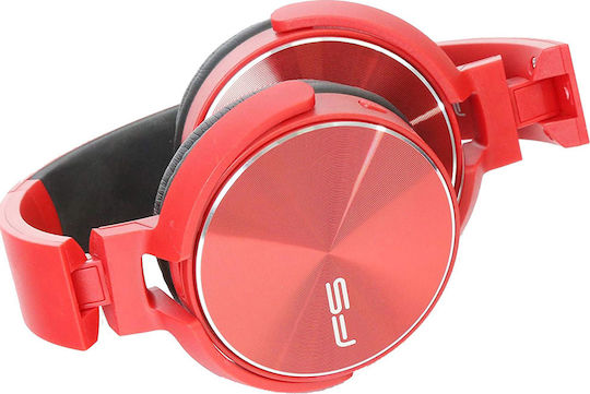 Platinet Freestyle FH0917 Wireless / Wired On Ear Headphones with 10 hours of Operation Red