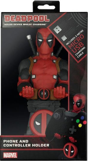 Exquisite Gaming Cable Guys Desk Stand for Mobile Phone Deadpool