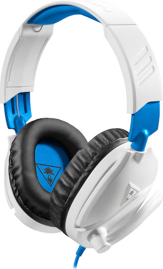 Turtle Beach Recon 70 Over Ear Gaming Headset με σύνδεση 3.5mm Λευκό
