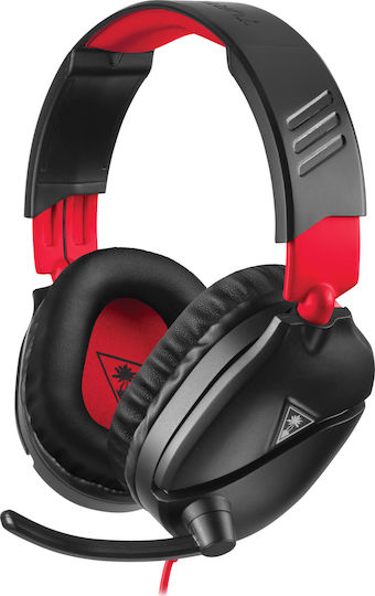 Turtle Beach Recon 70 Over Ear Gaming Headset with Connection 3.5mm Red