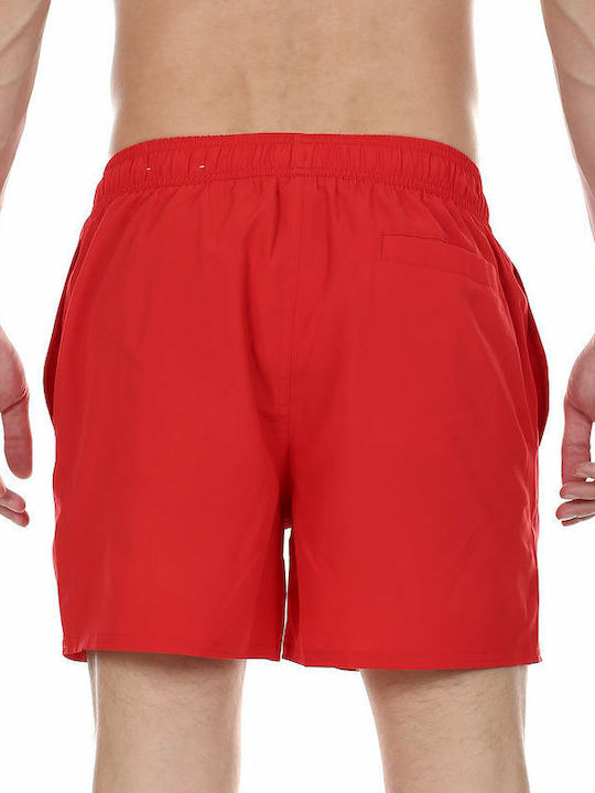 Puma Essential Men's Swimwear Shorts Red with Patterns