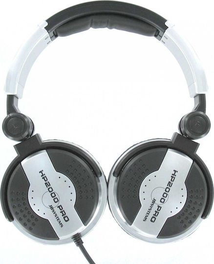 Jb Systems HP2000 Pro Kabelgebunden Über Ohr Kopfhörer Black / Silver