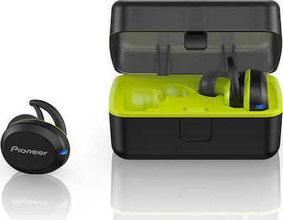 Pioneer E8 In-ear Bluetooth Handsfree Headphone Sweat Resistant and Charging Case Yellow