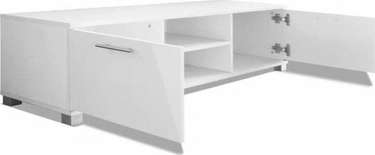 White TV Stand L120xD40xH35cm