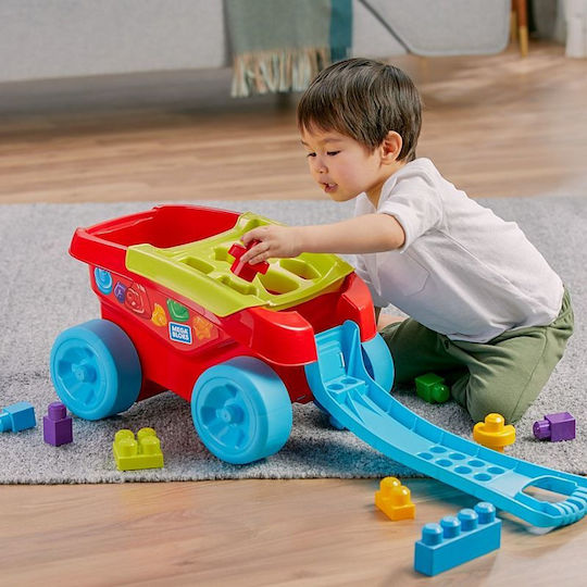 Mega Bloks Конструктори Mega Bloks Shape Sorting Wagon за 1+ Години 25 Бройки