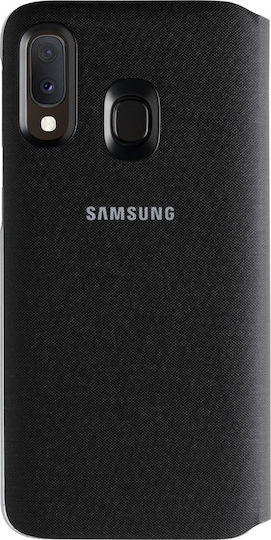 Samsung Wallet Cover Μαύρο (Galaxy A20e)