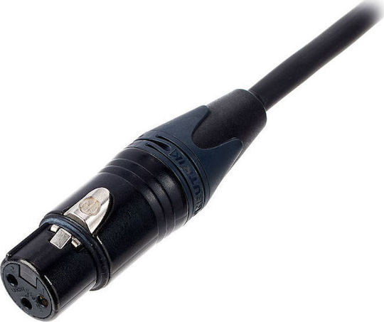 Cordial Kabel XLR-Stecker - XLR-Buchse Schwarz 15m CPM 15 FM
