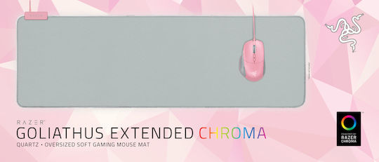 Razer Goliathus Chroma Gaming Mouse Pad XXL (920mm) με RGB Φωτισμό Ροζ RZ02-02500316-R3M1