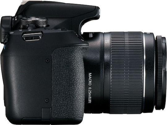 Canon DSLR Camera EOS 2000D Crop Frame Kit (EF-S 18-55mm F3.5-5.6 IS II + EF 50mm f/1.8 STM) Black