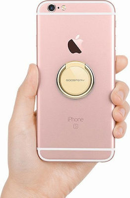 Mercury Ring Stand for Mobile Phone in Gold Colour