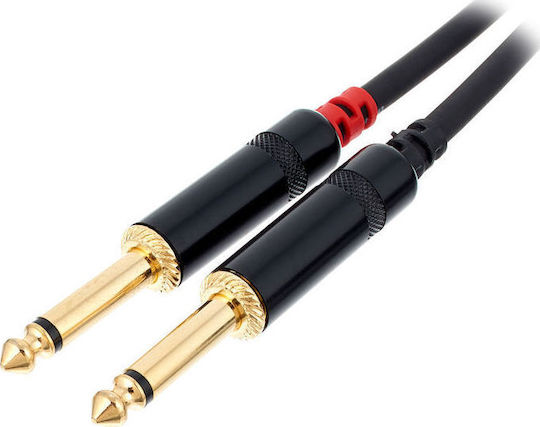 Pro snake Cable 6.3mm male - 6.3mm male 3m (TPY 2030 JPP)