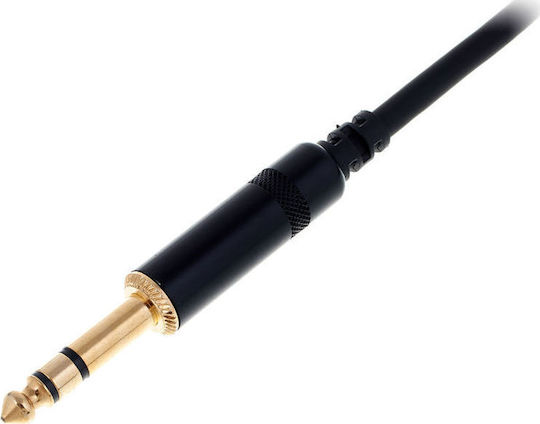 Pro snake Cable 6.3mm male - 2x RCA male 3,00m (TPY 2030 JRR)