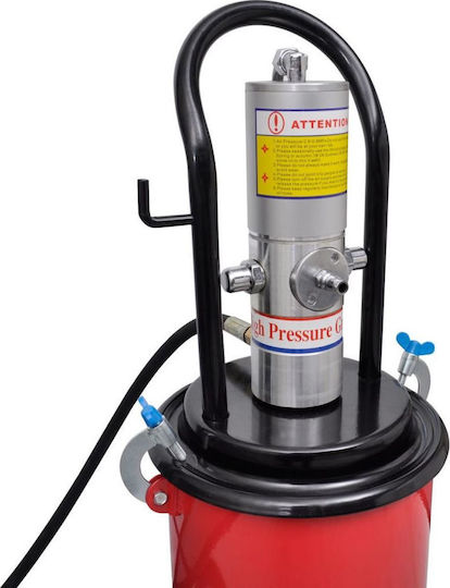 vidaXL Air Pressure Sprayer Wheeled Grease Gun 12lt 9bar 4m 12lt trolley with air pump