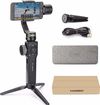 Zhiyun Smooth 4 Gimbal Κινητού με Σταθεροποιητή 3 Αξόνων και 12 ώρες λειτουργίας Μαύρο