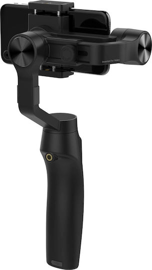 Gudsen Moza Mini-MI Gimbal Mobil cu Stabilizator pe 3 Axe și o durată de viață a bateriei de 10 ore Negru
