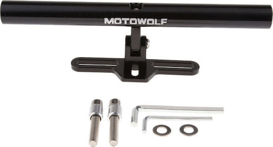 Motowolf Mdl 3513 Bar Light Mount Phone Motorcycle