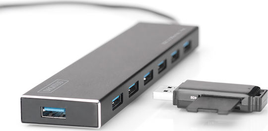 Digitus Hub 7 Θυρών USB 3.0 με σύνδεση USB-A