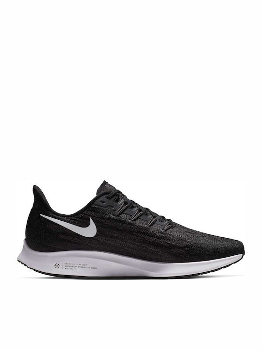 Nike Air Zoom Pegasus 36 Ανδρικά Αθλητικά Παπούτσια Running Μαύρα