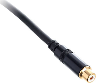 Pro snake XLR male - RCA female (TPA 1003 MC)