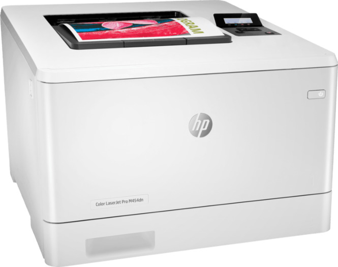 Hp color laserjet pro m454dn есть ли wifi