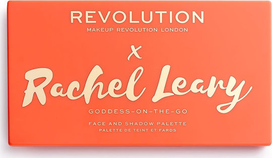Revolution Beauty x Rachel Leary Goddess On The Go Makeup Palette for Face & Eyes 20.8gr