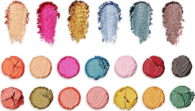 Revolution Beauty x Carmi Make Magic Eye Shadow Palette Pressed Powder Multicolour 16.9gr