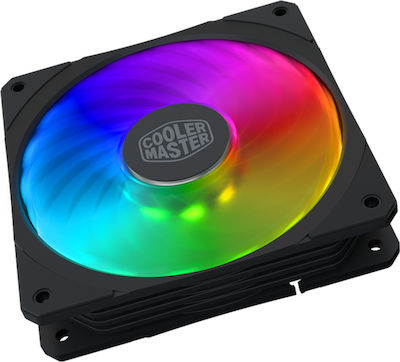 CoolerMaster Masterfan SF120R ARGB Case Fan (2000rpm / 59cfm) με Σύνδεση 4-Pin PWM