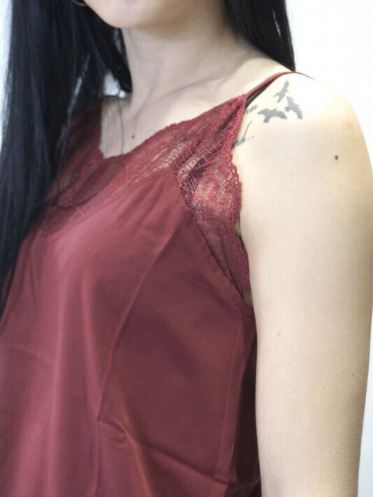 Women's Lingerie Top Bordeuax
