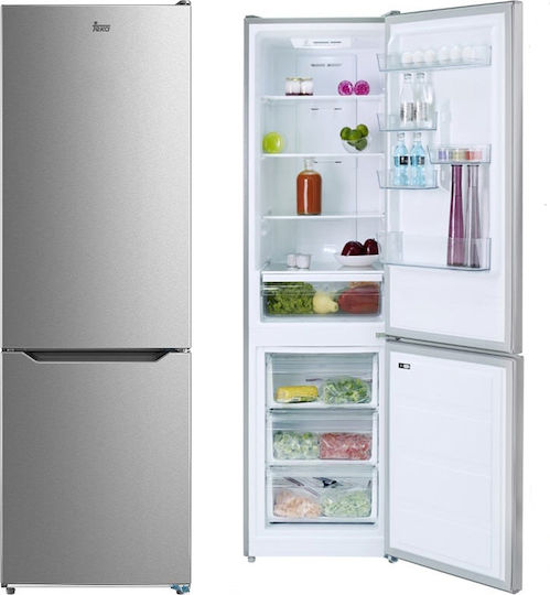 Teka Kühl-Gefrierkombination 310Es Total NoFrost H188xB59.5xT63.5cm. Inox NFL 342 C