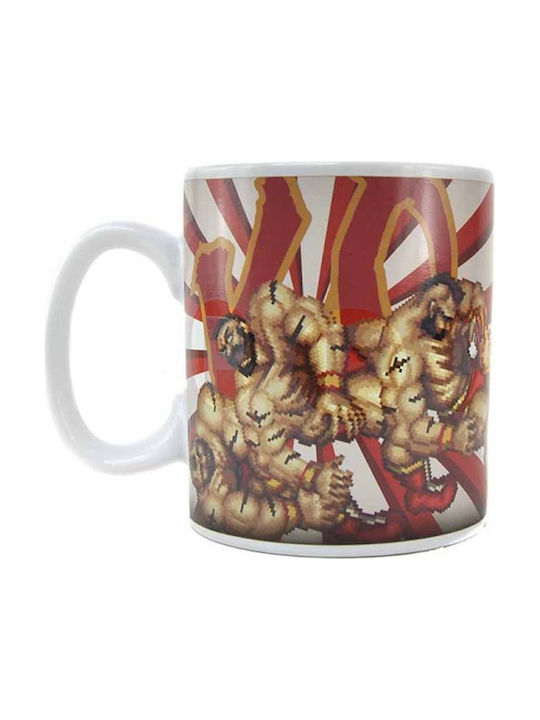 Half Moon Bay Street Fighter Heat Changing Mug - E Honda Ceramic Cup Multicolour 400ml MUGBCC03