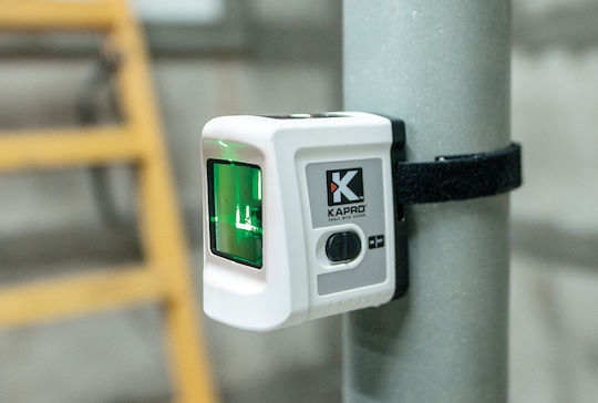 Kapro 862G Prolaser Γραμμικό Αλφάδι Laser Πράσινης Δέσμης με Εύρος Εργασίας 20m