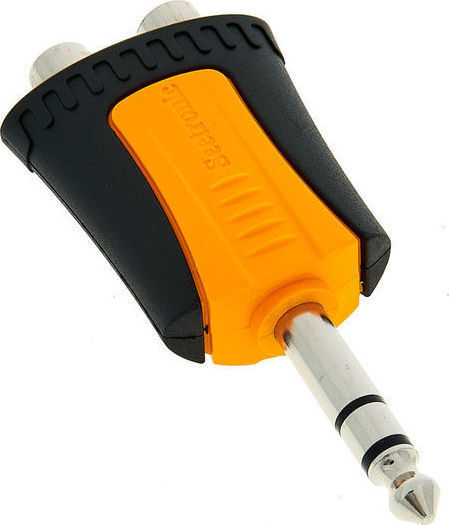 Seetronic Μετατροπέας 6.3mm male σε RCA female 1τμχ MP3-2RF