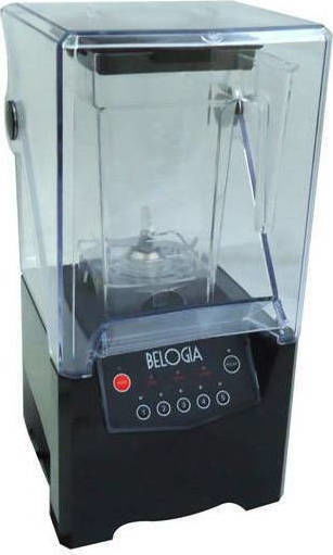 Belogia BL-6MC Επαγγελματικό Μπλέντερ 0.8kW Μαύρο με Χωρητικότητα Κανάτας 1.5lt 22x23x44cm