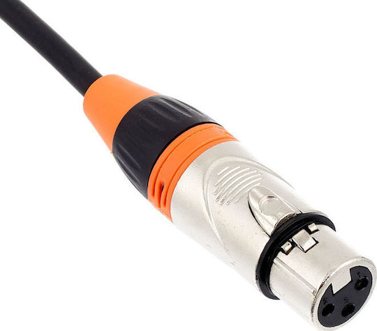 Pro snake TPM 1,0 CC Кабел XLR Мъжки - XLR Женски Черен 1м