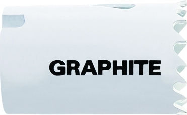 Graphite Broach Cutter Hole saw 19x38mm for Metal and Plastic
