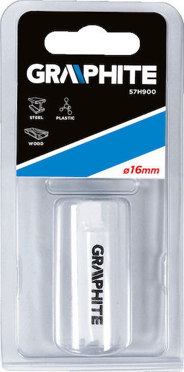 Graphite Broach Cutter Hole saw crown 46x38mm for Wood, Metal and Plastic