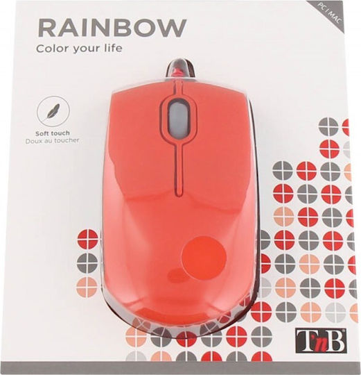 T'nB Rainbow Verkabelt Mini Maus Rot