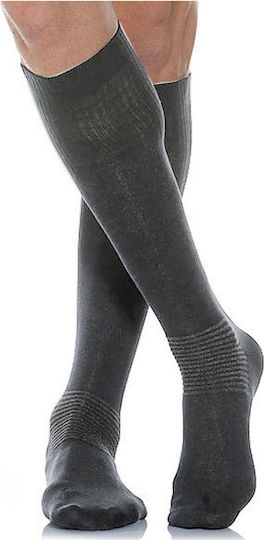 Relaxsan Short Socks Calf High with X-Static Fiber Black