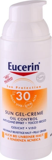 Eucerin Sun Gel-Creme Oil Control Sonnenschutz Gel Gesicht SPF30 50ml