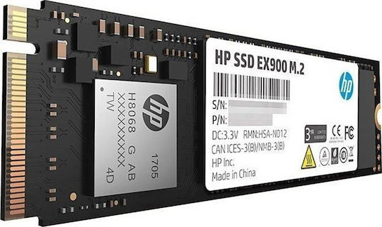 HP EX900 SSD 250GB τύπου M.2 με σύνδεση PCI Express 3.0 2YY43AA