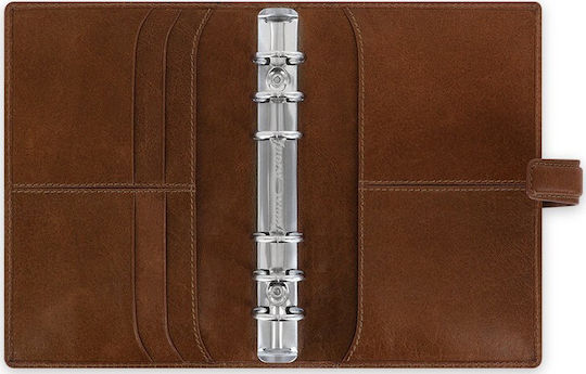 Filofax Lockwood Personal Weekly Organizer Brown Leather 13x19cm