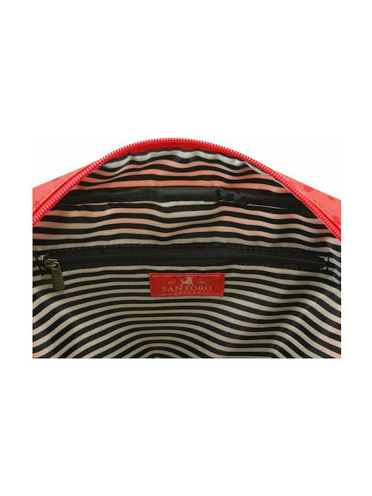 Santoro Kids Bag Backpack Red 11cmx10cmx25cmcm