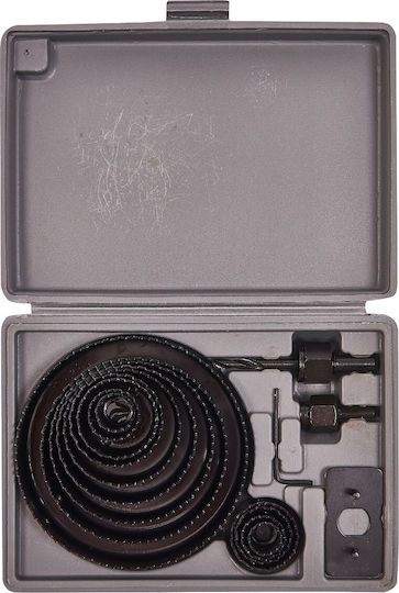 Amtech Hole Saw Set with Diameter από 19mm έως 127mm for Wood and Plastic