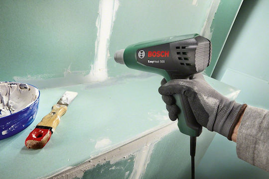 Bosch EasyHeat 500 Πιστόλι Θερμού Αέρα 1600W με Ρύθμιση Θερμοκρασίας εως και 500°C