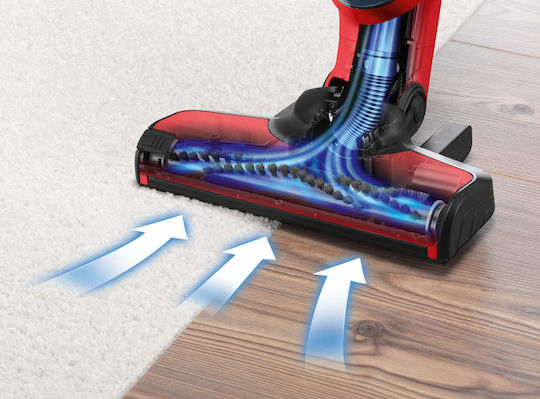 Bosch Rechargeable 2 in 1 Stick & Handheld Vacuum 25.2V Red BBH3ZOO25