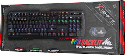 Xtrike Me GK-907 Gaming Tastatur mit RGB-Beleuchtung (Englisch US)