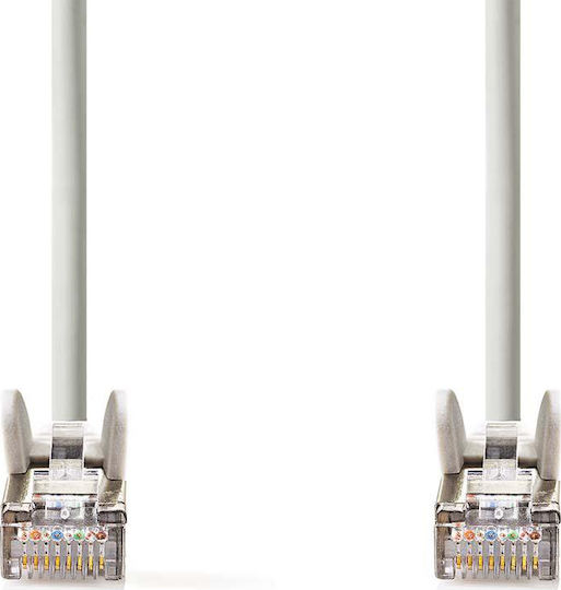 Nedis F/UTP Cat.5e (Gigabit) Καλώδιο Δικτύου Ethernet 20m Γκρι