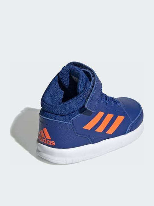 AltaSport Mid Kids Sneakers High with Scratch Collegiate Royal / Solar Orange / Cloud White